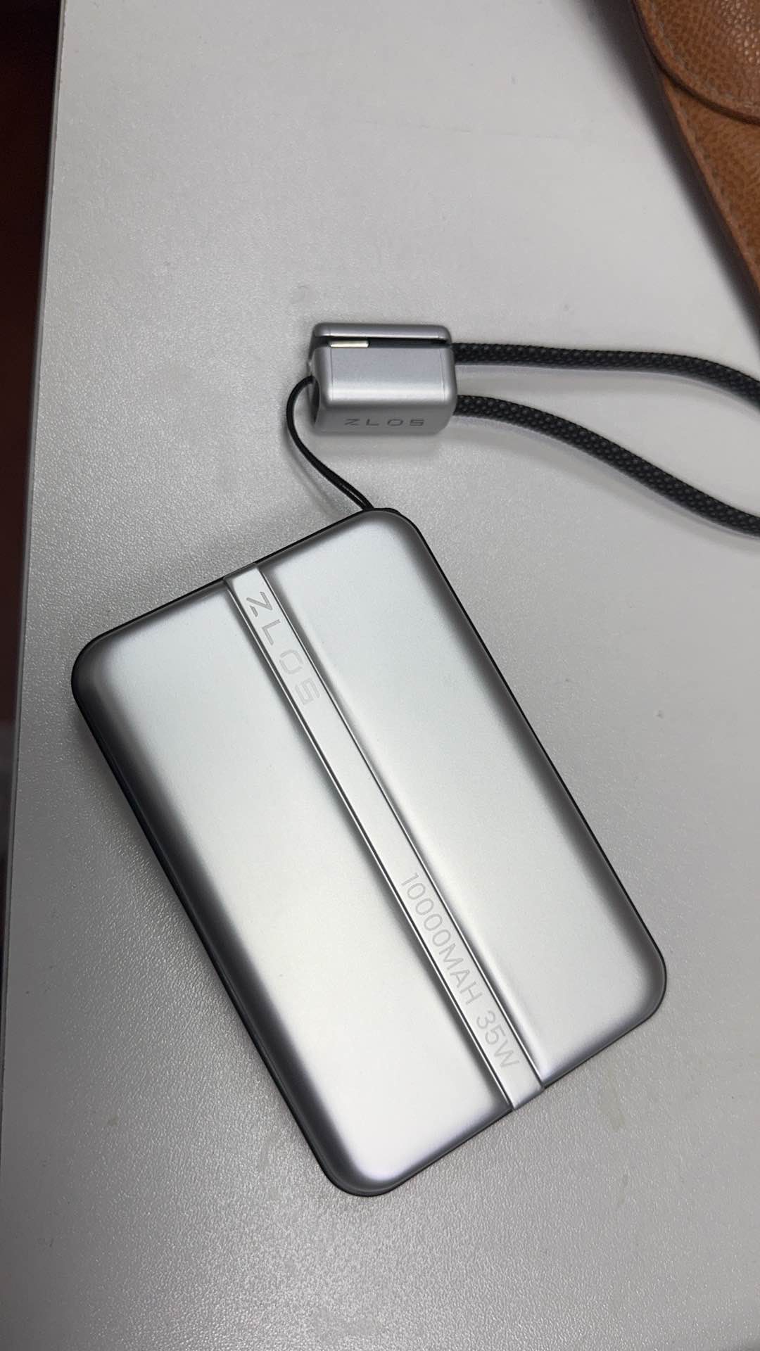 ZLOS MA10 10000mAh Ultra-Thin 35W PD Fast Charging Power Bank, Dual-Port Charging for Phones & Laptops