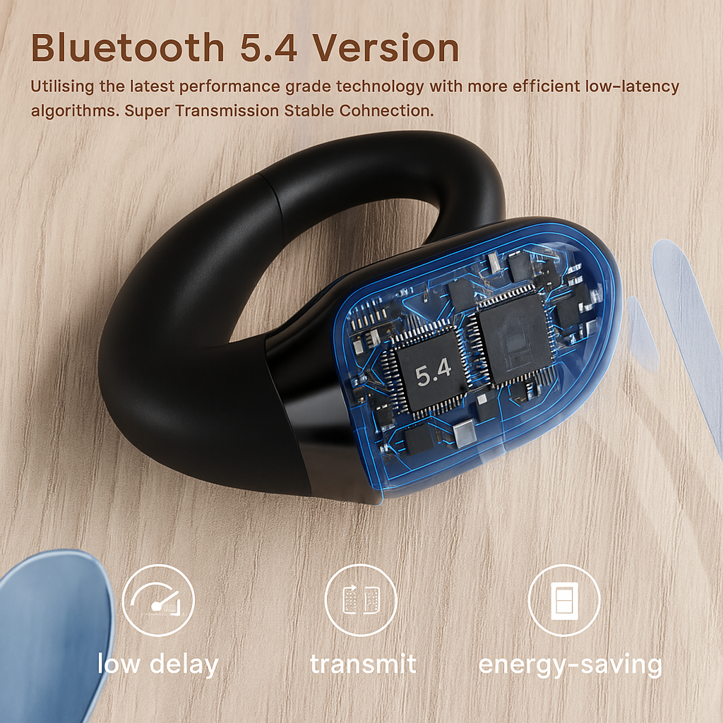 ZLOS EP01 AeroClip Bone Conduction, Sports and Running Bluetooth Earphones