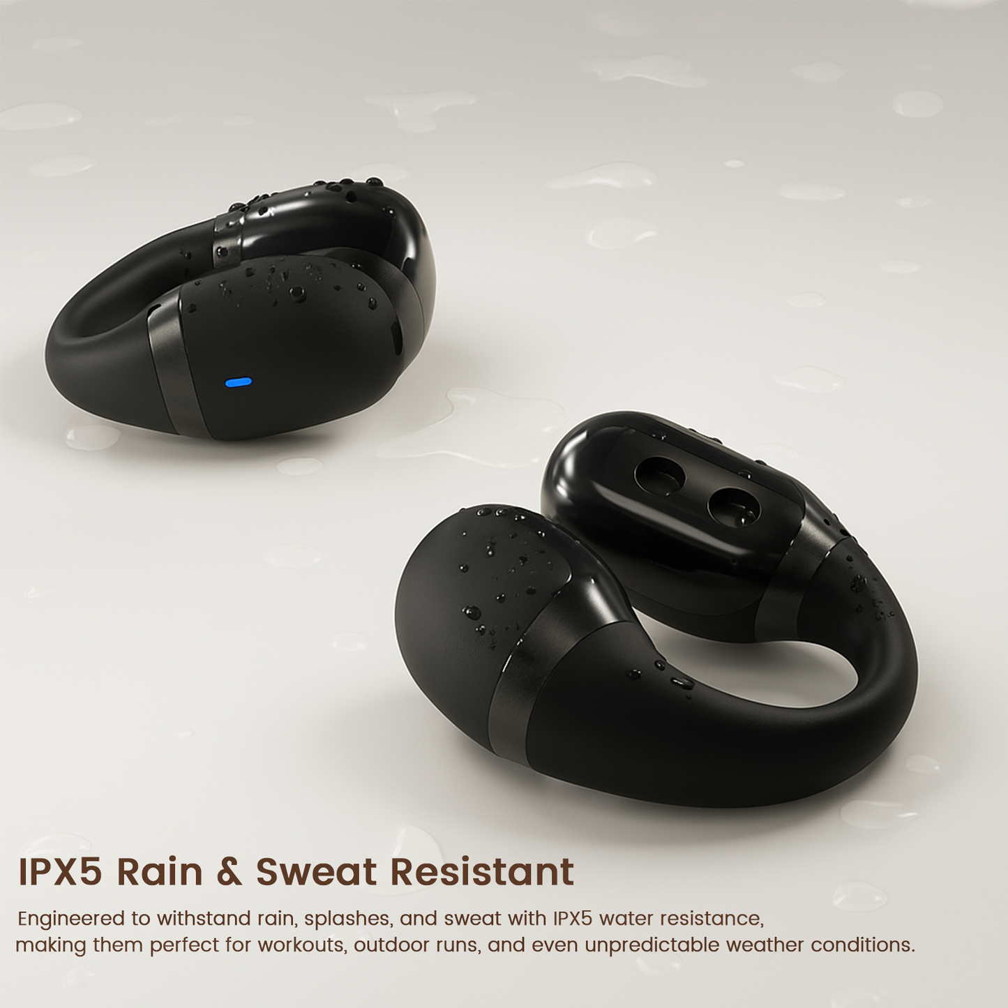 ZLOS EP01 AeroClip Bone Conduction, Sports and Running Bluetooth Earphones
