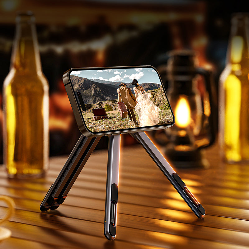 ZLOS PS07 All-in-One Magnetic Foldable Lightweight Portable Multi-functional Holder Stand