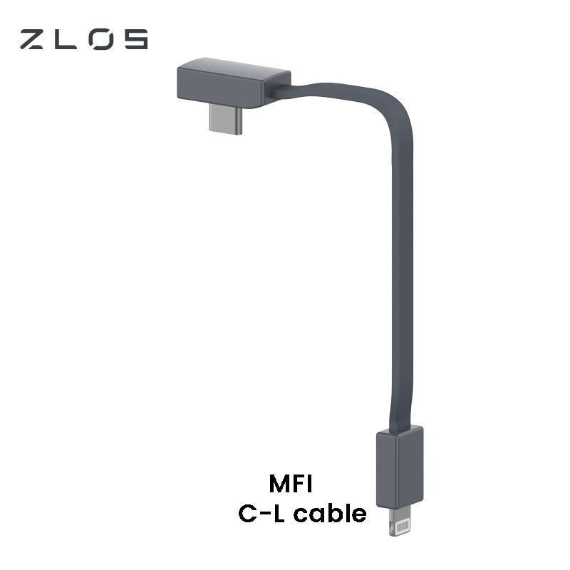ZLOS CC15 FlexiShort Cable for Power Bank MB20 LB20 DB20 Build in Cable Accessory