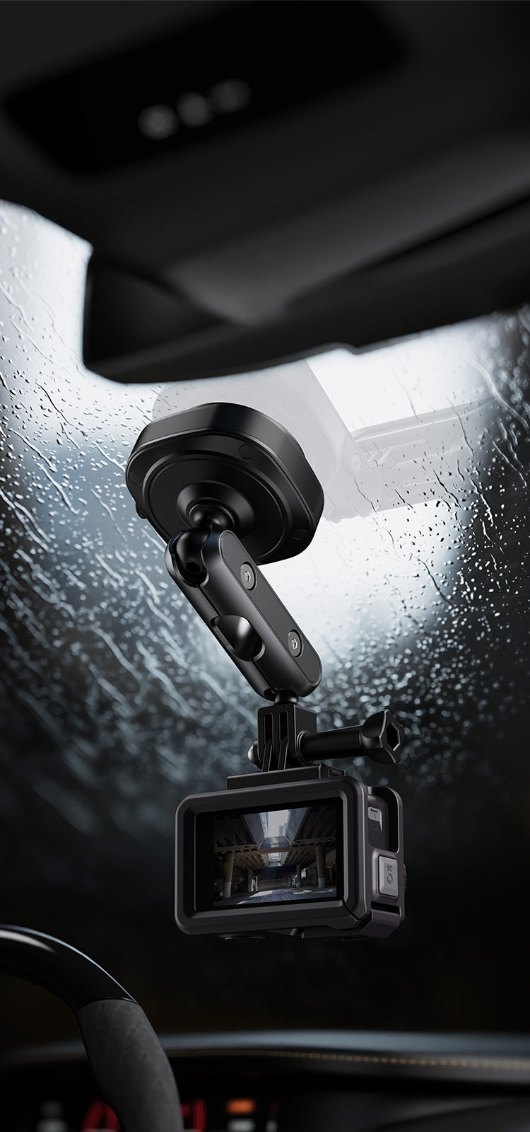 ZLOS PS10 Car Suction Cup Mount for Action Camera and Phone