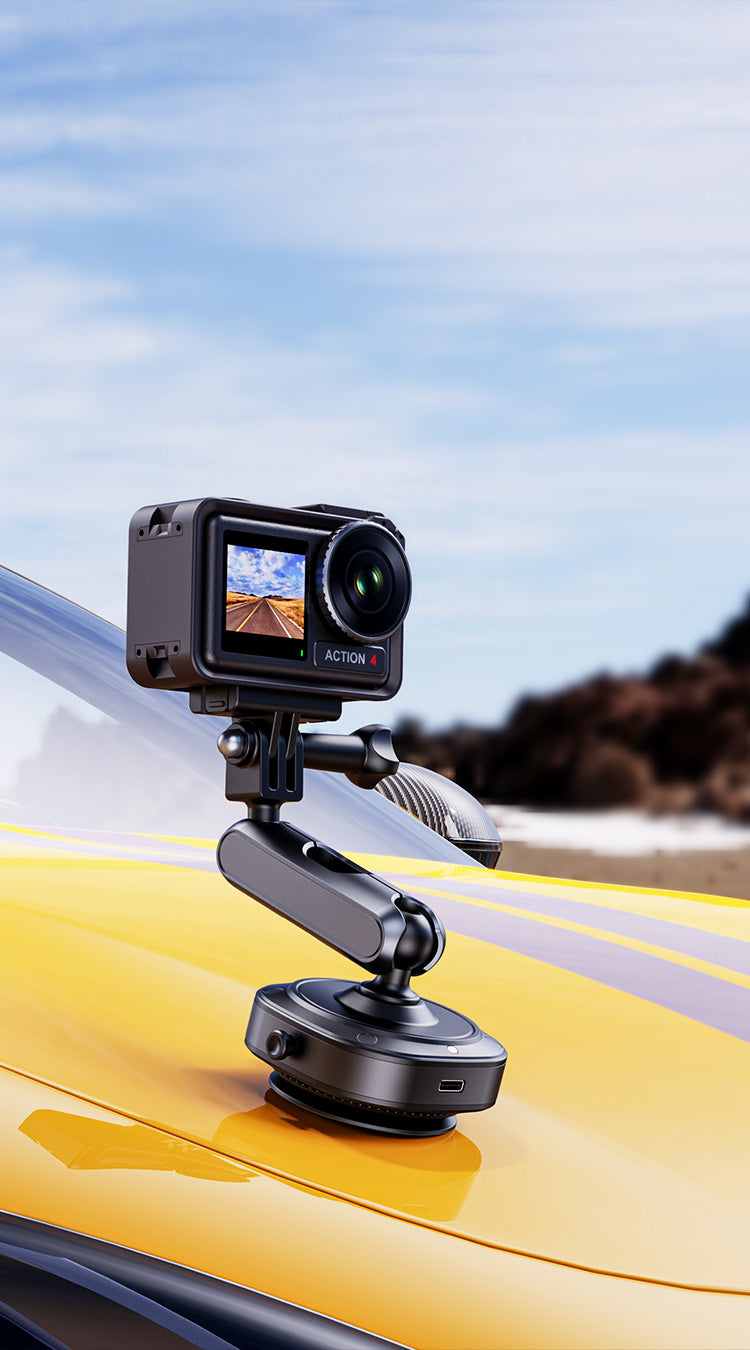 ZLOS PS10 Car Suction Cup Mount for Action Camera and Phone