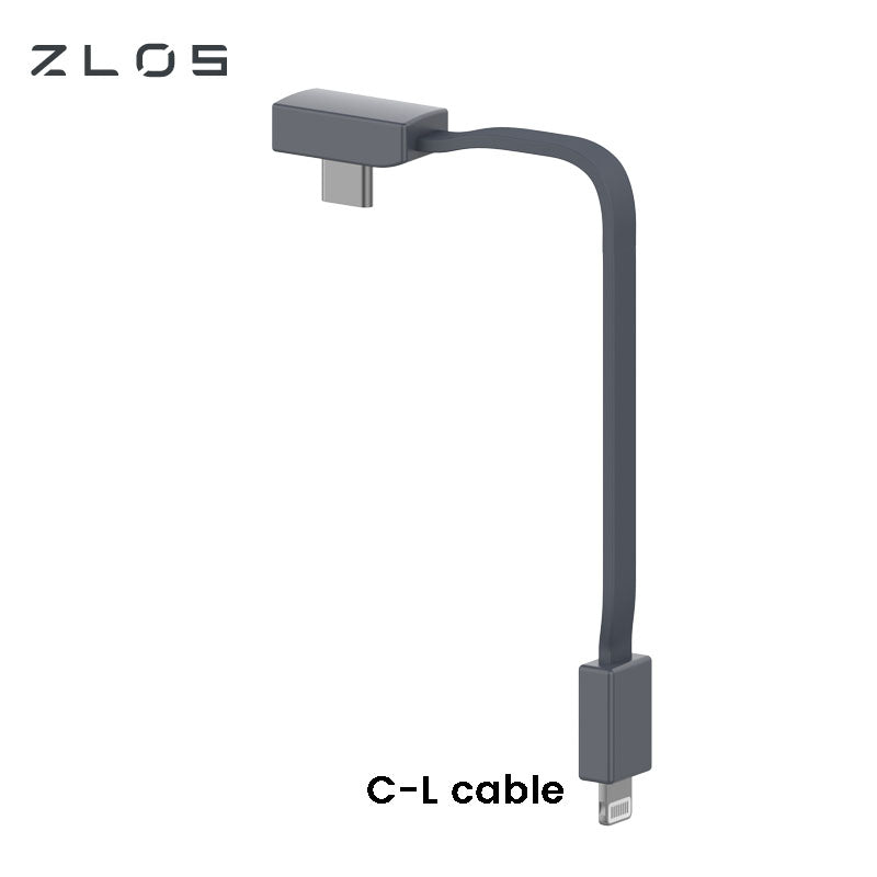 ZLOS CC15 FlexiShort Cable for Power Bank MB20 LB20 DB20 Build in Cable Accessory