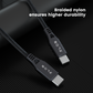 USB-C to USB-C Cable - Grey 1.2m