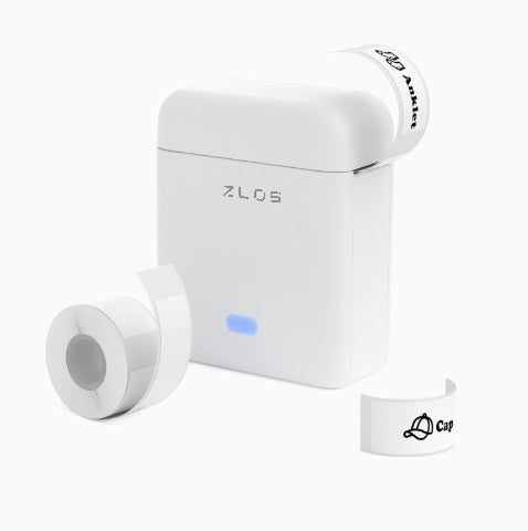 ZLOS LS02 Mini Label Printer For Precise Organisation – Bluetooth Ink-free Printing