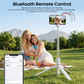 ZLOS PS13 Auto-Open 175cm Extendable Tripod Selfie Stick with Bluetooth Remote