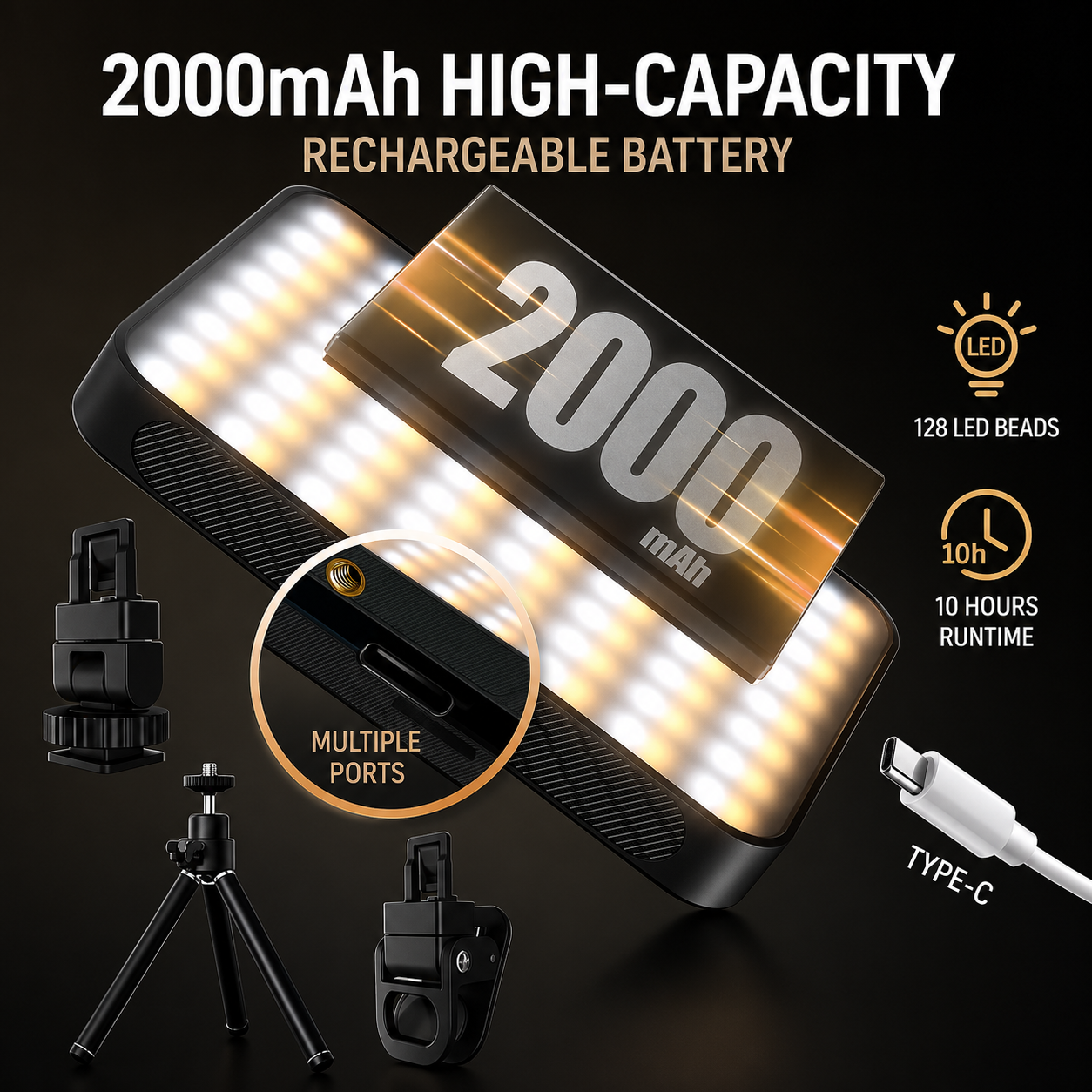 ZLOS PS09 Full-color Rgb Magnetic Led Video Light