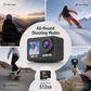 ZLOS LS04 5K 60FPS Dual‑Screen Action Camera 30M Waterproof, Removable Battery & Remote