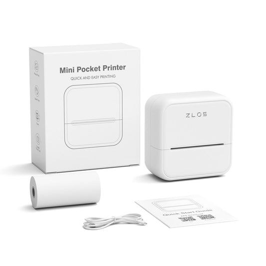 ZLOS LS01 Portable Mini Thermal Printer With Ocr, Bluetooth & App Control