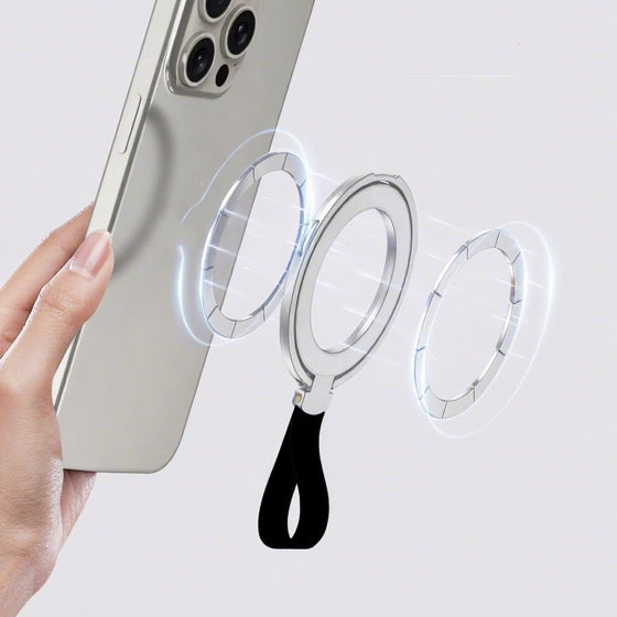 ZLOS PS06 Magnetic Dual-ring Finger Holder Phone Stand
