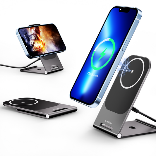 Foldable Magnetic Wireless Charging Stand