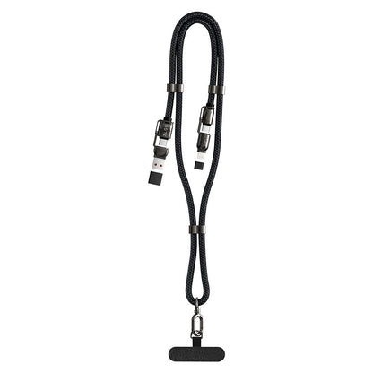 ZLOS ZC16 4-in-1 240W Charging Lanyard Adjustable Strap