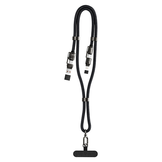 ZLOS ZC17  4-in-1  65W Charging Lanyard Adjustable Strap