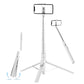 ZLOS PS13 Auto-Open 175cm Extendable Tripod Selfie Stick with Bluetooth Remote